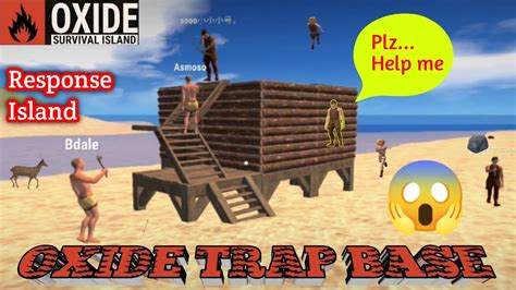 Oxide Survival Island Trap Base with Enemy База вражеских ловушек