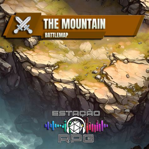 The Mountain - Battlemap - Estação RPG | Battle Maps - Mountains ...