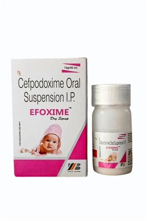 Efoxime Cefpodoxime Mg Dry Syrup At Rs Bottle In Hisar Id