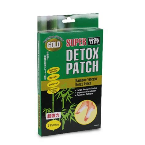 As Seen On Tv Chikusaku Gold Super Bamboo Vinegar Foot Detox Patches