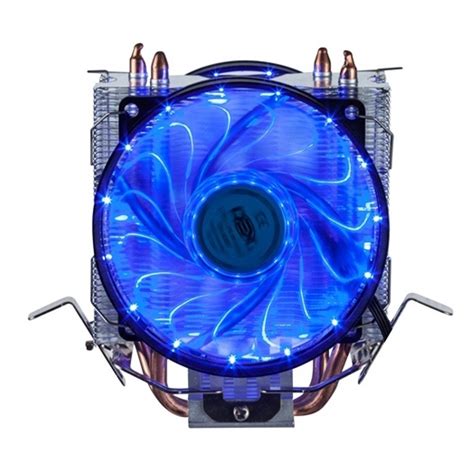 Cpu Cooler Processador 120mm Led Universal Intel Amd Fan Duplo LGA1700