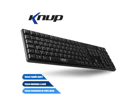 Teclado Usb Standard Padr O Pt Br Abnt Teclas Knup Kp