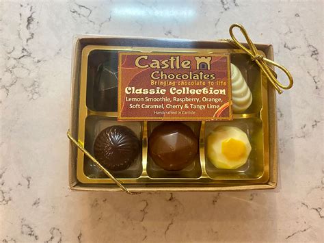 Classic Collection 6 Pack Castle Chocolates Luxury Chocolates In