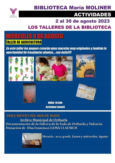 Orihuela Evento Taller De Agricultura Por Conecta Eventos De La