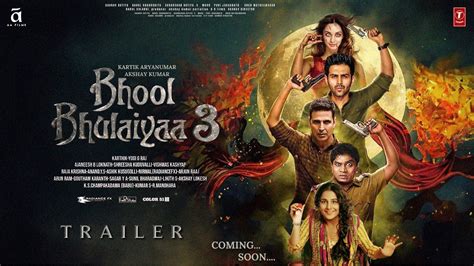 Bhool Bhulaiyaa 3 Trailer Akshay Kumar Kartik Aaryan Vidya