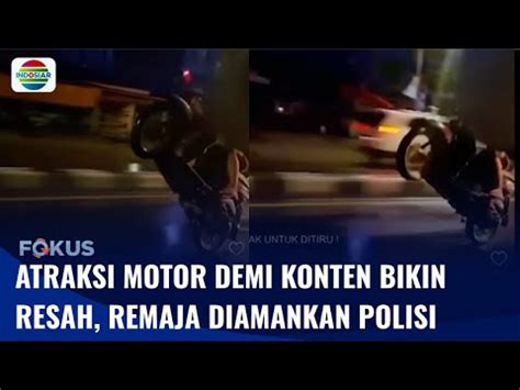 Bikin Resah Karena Sering Freestyle Di Jalan Remaja Ini Ditangkap Saat