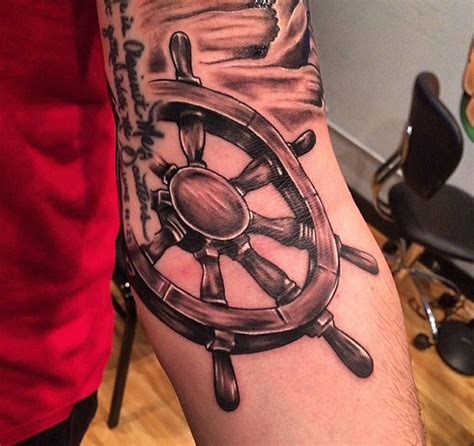 Ship Wheel Tattoos Designs And Meanings Artofit