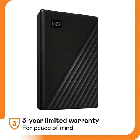 Western Digital My Passport 2tb Portable External Hard Drive With Automatic Backup And Software