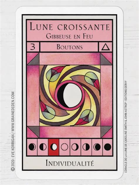 Loracle De La Lune De Caroline Smith Et John Astrop Tarot Carte