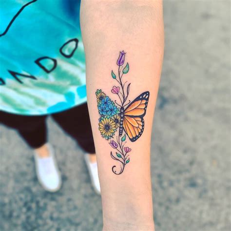 Discover 71 Small Butterfly Memorial Tattoo Incdgdbentre