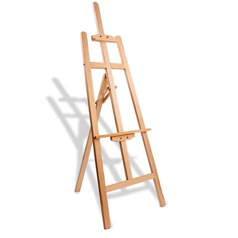 Professional Art Wood Easel Color Painting Tripod Stand For Advertising