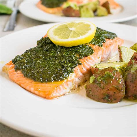 Baked Pesto Salmon Recipe Cooking With Mamma C