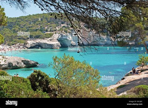 View Of Cala Mitjaneta Beach Fotografías E Imágenes De Alta Resolución