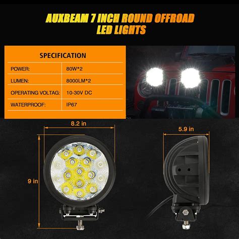 Auxbeam Faro para automóvil Yaxa Colombia