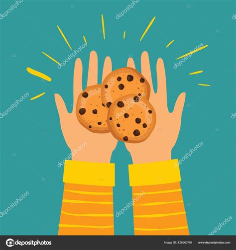 Sweet Cookies Hand Drawn Style Stock Vector By ©virinaflora 426960704