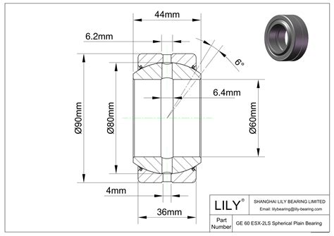 Ge Esx Ls Radial Spherical Plain Bearings Skf Lily Bearing