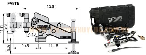 Bộ Cân Chỉnh Mặt Bích Fa9testdcân Chỉnh độ đồng Trụchydraulic Flange