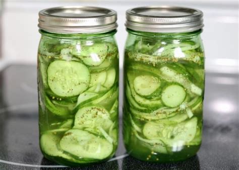 Sweet Delicious Homemade Refrigerator Pickles Super Easy Recipe