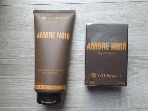 Set Ambre Noir Yves Rocher Apa Toaleta Ml Gel Dus Ml Apa De