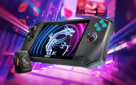 MSI Claw 8 AI Handheld Console With Intel Lunar Lake Coming In 2025