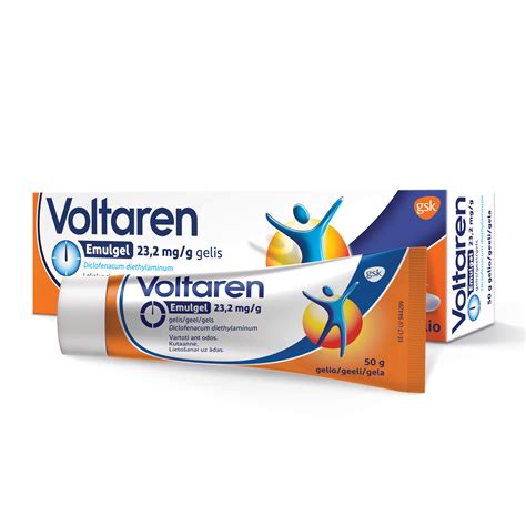 Voltaren Emulgel 23 2 Mg G Gelis 50 G Benu Vaistin