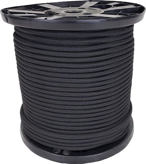 1 4 1000ft Bungee Shock Cord Black Marine Grade Heavy Duty Shock Cord