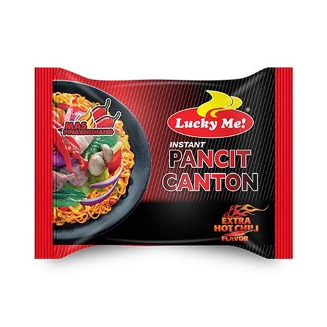 Lucky Me Pancit Canton EXTRA HOT CHILI 60g | Iloilo Online Grocery