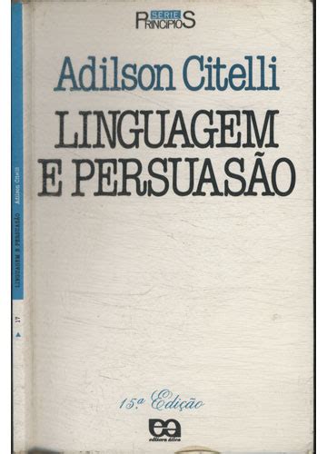 Sebo do Messias Livro Linguagem e Persuasão