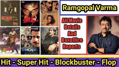 Ram Gopal Varma Box Office Collection Analysis Hit And Flop Blockbuster