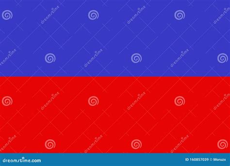 Haiti Country Flag Colors Vector Stock Vector - Illustration of high ...