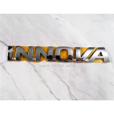 Logo Emblem New Innova Reborn Venturer Tulisan Lazada Indonesia