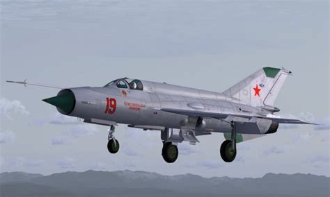 Texture Red 19 For Mig 21sm Fsx Aircraft Liveries And Textures