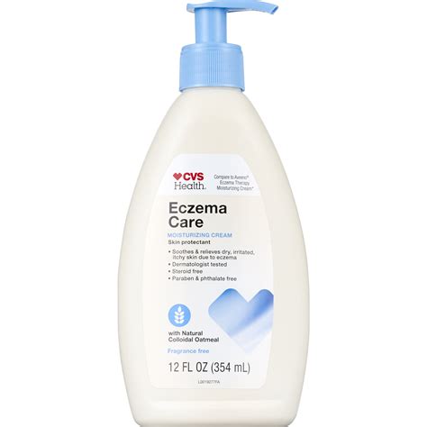 Cvs Health Eczema Care Moisturizing Cream Fragrance Free 12 Oz Pick Up In Store Today At Cvs