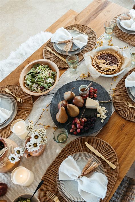 Natural Thanksgiving Table Setting Ideas 1 Camille Styles