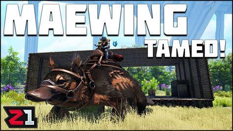 Taming A MAEWING Ark Genesis 2 Ep 3 Z1 Gaming YouTube