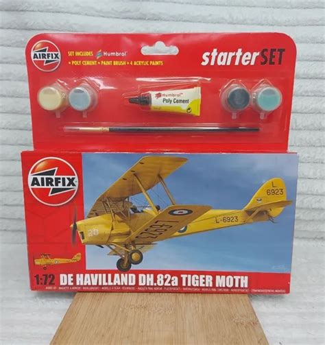 AIRFIX A55115 1 72 Scale De Havilland DH 82a Tiger Moth Model Kit