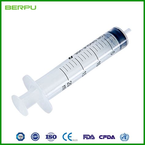 Berpu Ml Medical Disposable Eccentric Luer Slip Syringe With Safety