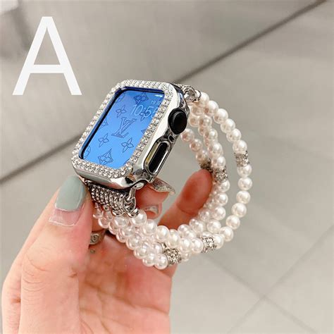 Handmade Pearl Apple Watch Band Iwatch Band 38mm 40mm 42mm Etsy