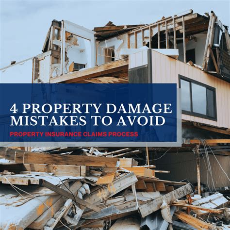 Four Mistakes To Avoid When You Have Property Damage