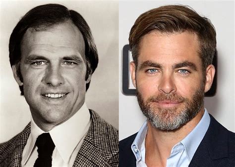 ROBERT PINE AND CHRIS PINE IN THEIR 30S | Famous celebrities ...