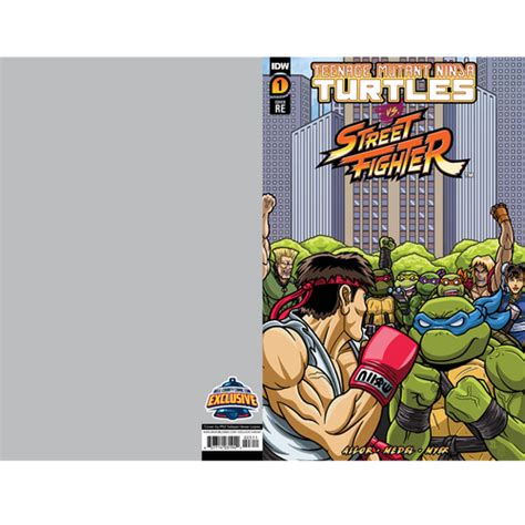 TMNT vs. Street Fighter #1 (IDW) - Retail Exclusive Bell County Comic Con A | Iconic Comics