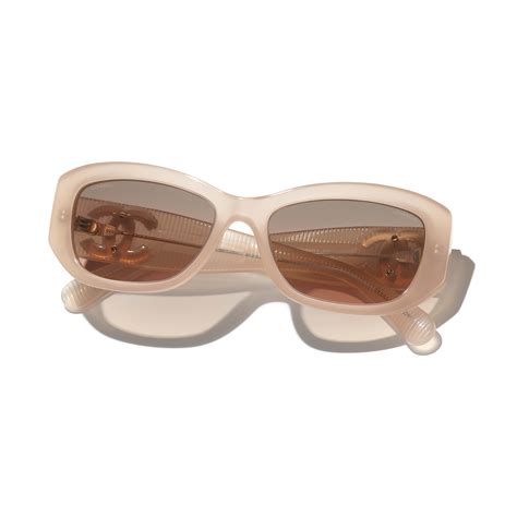 Chanel Sunglasses Rectangle Sunglasses Acetate — Fashion Chanel