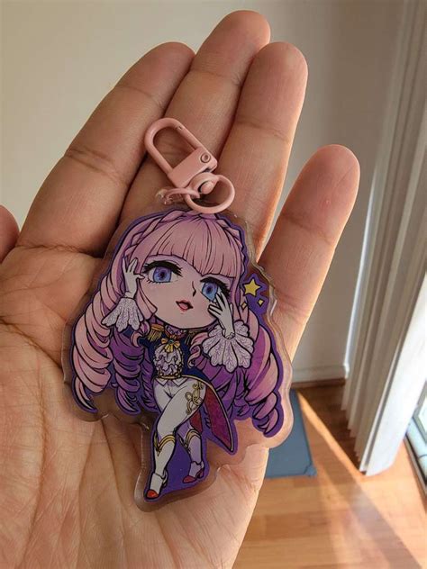 Sf Manon Costume In Double Sided Epoxy Keychain Kanme Esports