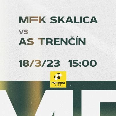 MFK Skalica AS Trenčín Fortuna liga TicketLIVE Naživo je to