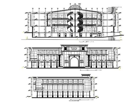 Small Shopping Complex Plan – HOMYSTYLE