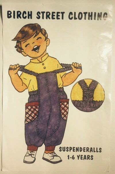 Birch Street Clothing Suspenderalls Vintage Sewing Patterns Fandom