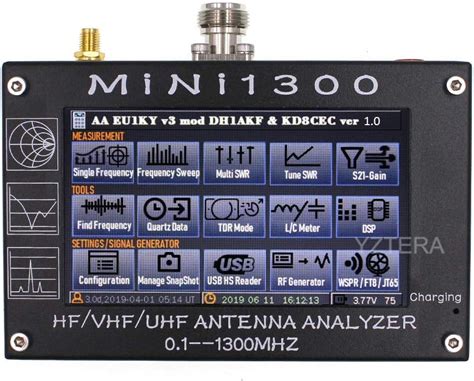 Mini1300 Antenna Analyzer 43in Tft Lcd Touching Screen 01 1300mhz