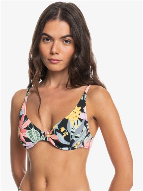 Womens Classic Recycled Underwired Bikini Top Quiksilver