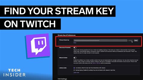 How To Find Your Twitch Stream Key YouTube