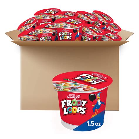 Buy Kelloggâââšââžs Froot Loops Breakfast Cereal Cups Fruit